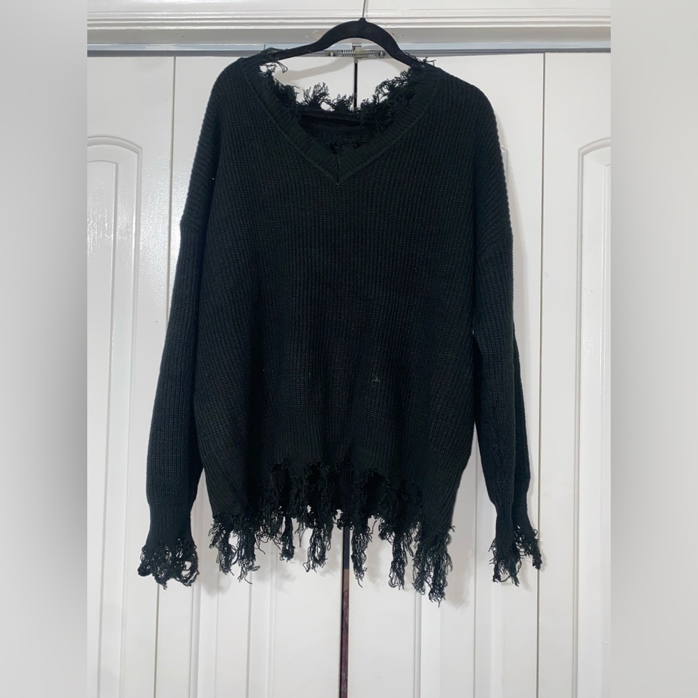 Black sweater